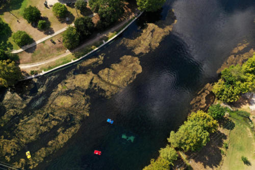 Paddleboats at New Braunfels