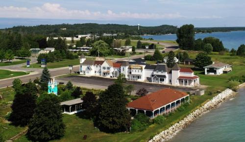 Outside Mackinac Island, Michigan